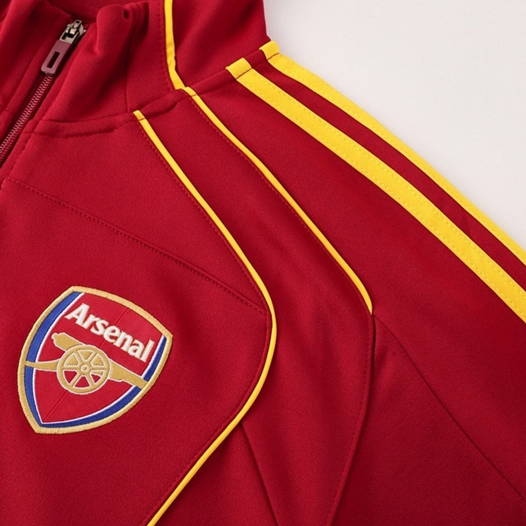 Arsenal tréninková bunda 2025/26 červená