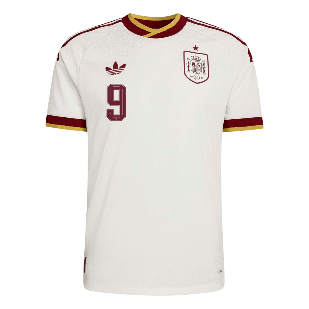 Španělsko venkovní dres MS 2026 hráčská verze GAVI #9