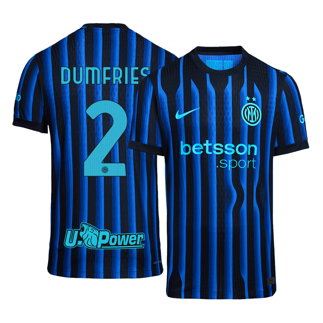 Inter Milán domácí dres 2025/26 hráčská verze DUMFRIES #2