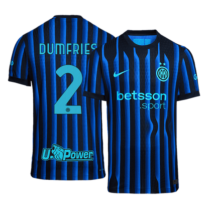 Inter Milán domácí dres 2025/26 hráčská verze DUMFRIES #2