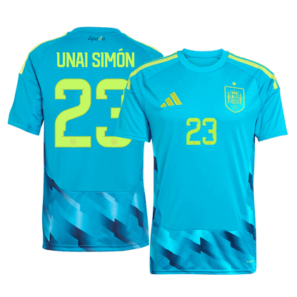 Španělsko brankářský fotbalový dres MS 2026 UNAI SIMÓN #23