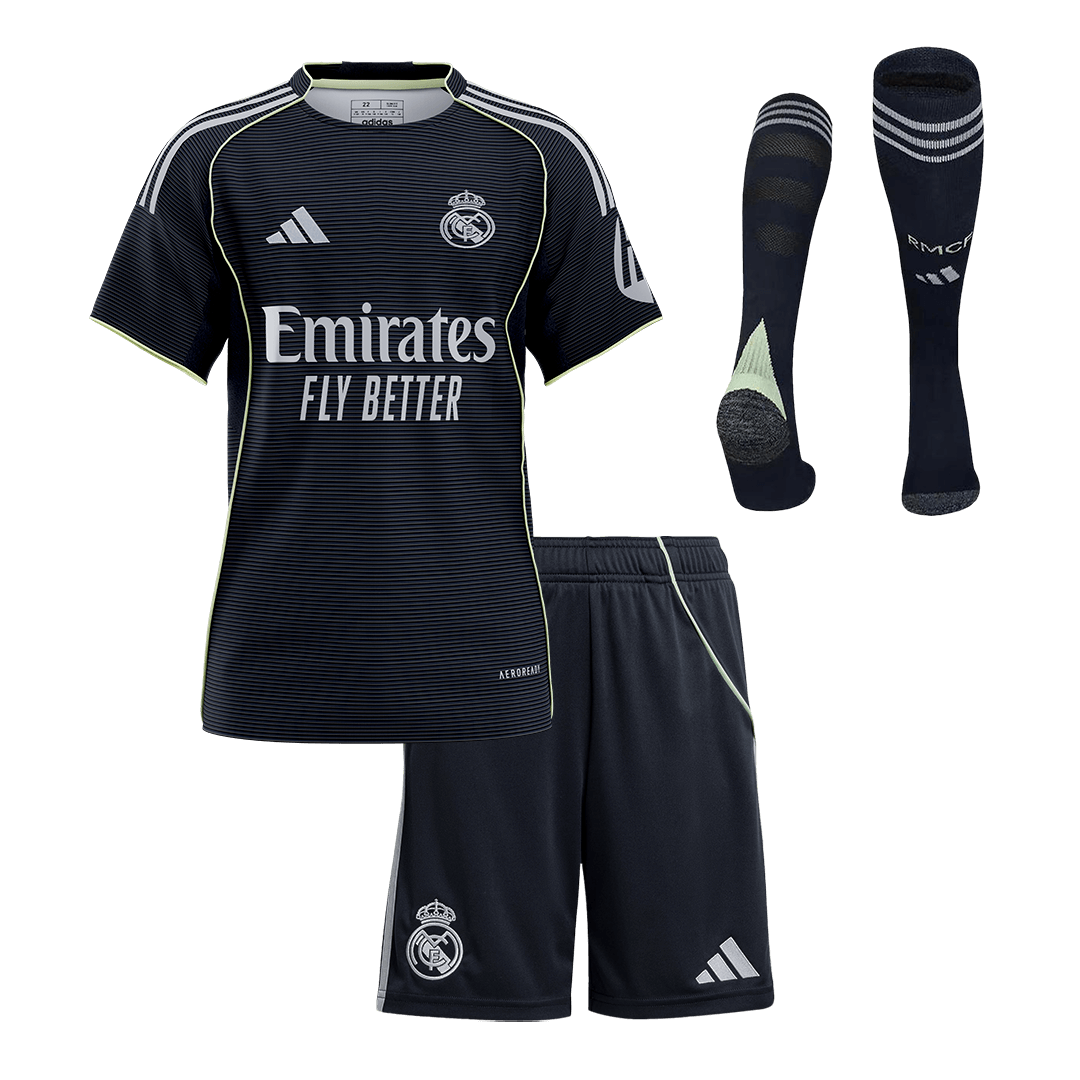 Real Madrid dětská venkovní kompletní sada 2025/26