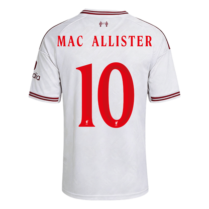 Liverpool venkovní fotbalový dres 2026/27 MAC ALLISTER #10 UCL