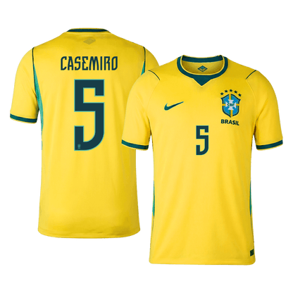Brazílie domácí fotbalový dres MS 2026 CASEMIRO #5
