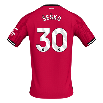 Manchester United domácí fotbalový dres 2025/26 ŠEŠKO #30