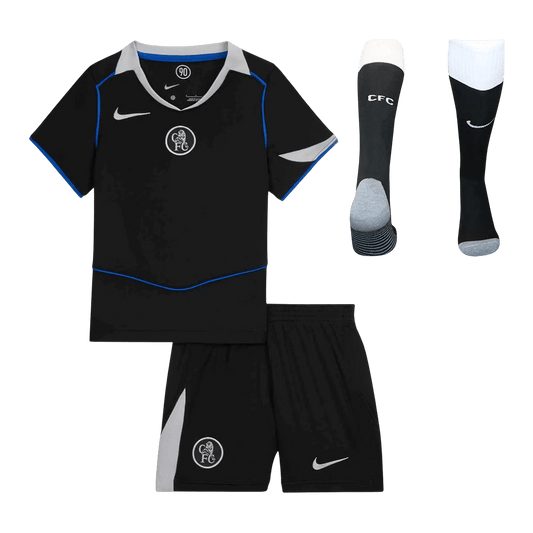Chelsea dětská třetí kompletní sada 2025/26
