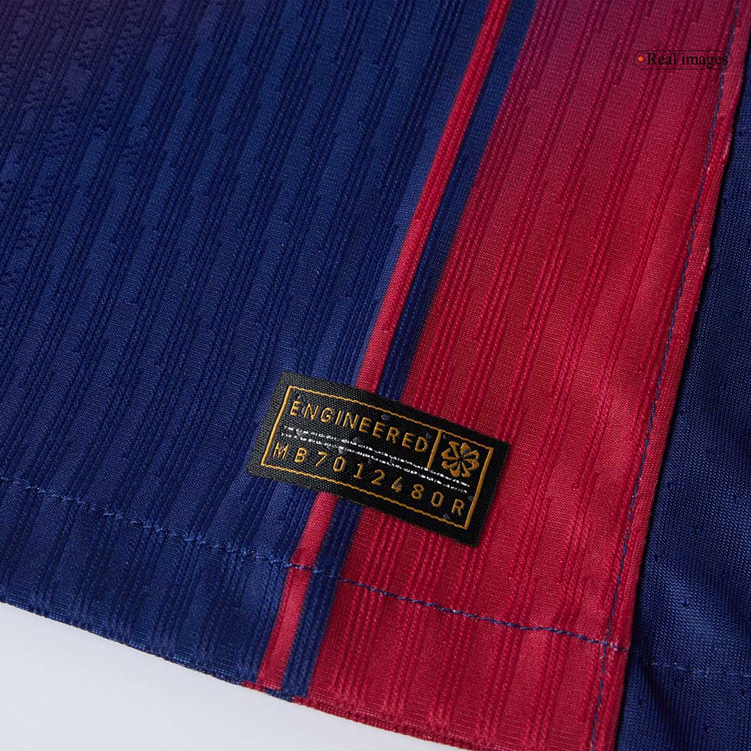 Domácí Fotbalový Dres Barcelona 25/26 Authentic LEWANDOWSKI #9 UCL