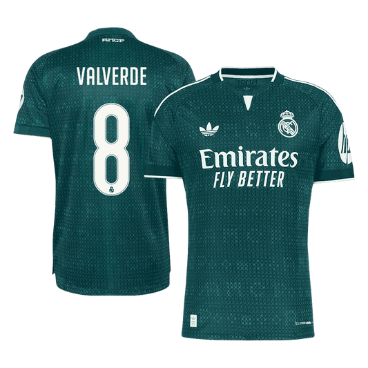 Real Madrid venkovní dres 2026/27 hráčská verze VALVERDE #8