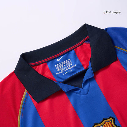 Domácí Retro Dres Barcelona 2001/02 XAVI #6