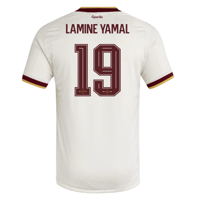 Španělsko venkovní dres MS 2026 hráčská verze LAMINE YAMAL #19