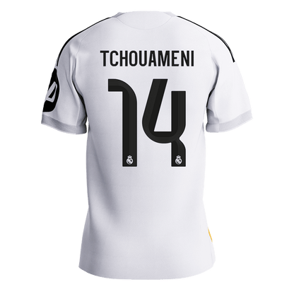 Real Madrid domácí fotbalový dres 2025/26 hráčská verze TCHOUAMENI #14