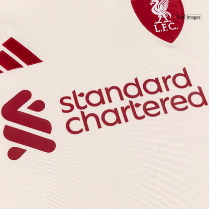 Liverpool venkovní fotbalový dres 2025/26 dlouhý rukáv
