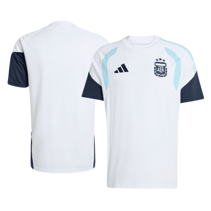 Argentina Předzápasový fotbalový dres MS 2026 - bílá