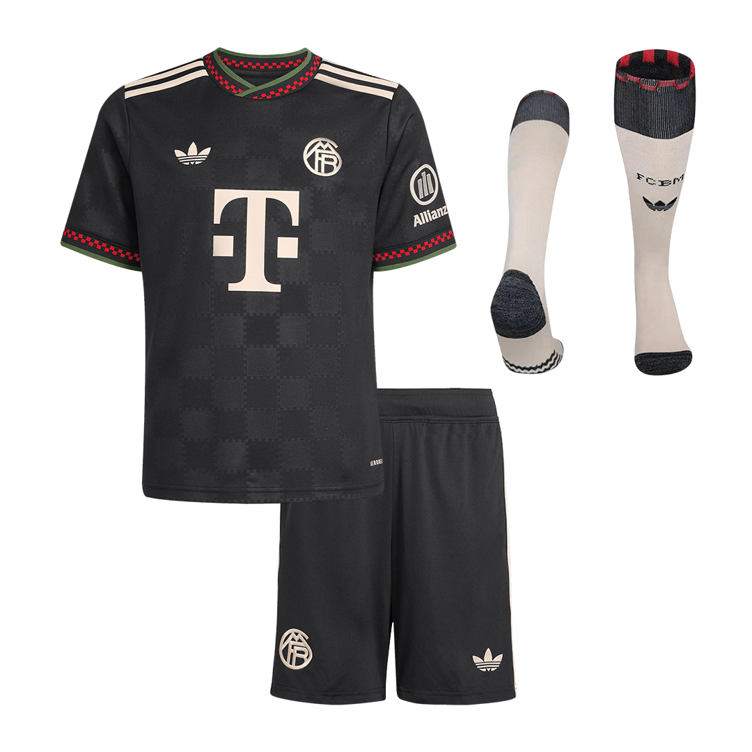 Bayern Mnichov dětská třetí kompletní sada 2025/26