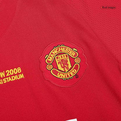 Domácí Retro Dres Manchester United 2007/08 - UCL