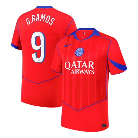 PSG třetí fotbalový dres 2025/26 G.RAMOS #9