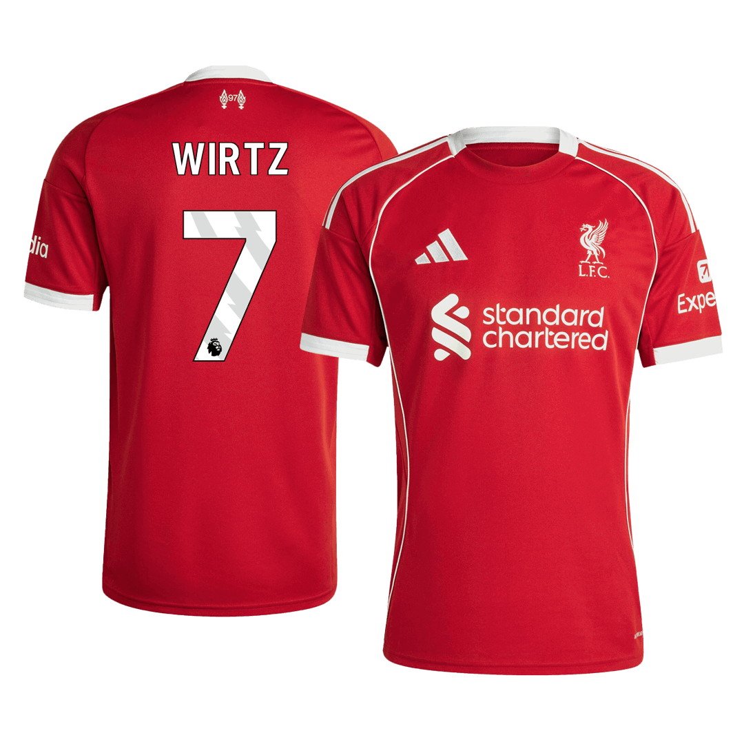 Liverpool domácí fotbalový dres 2025/26 WIRTZ #7