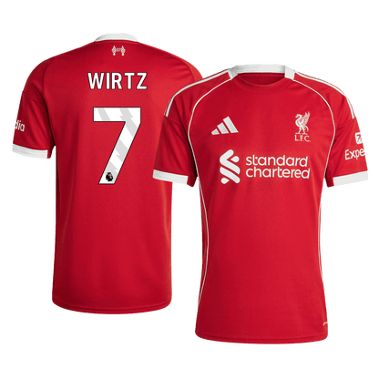 Liverpool domácí fotbalový dres 2025/26 WIRTZ #7