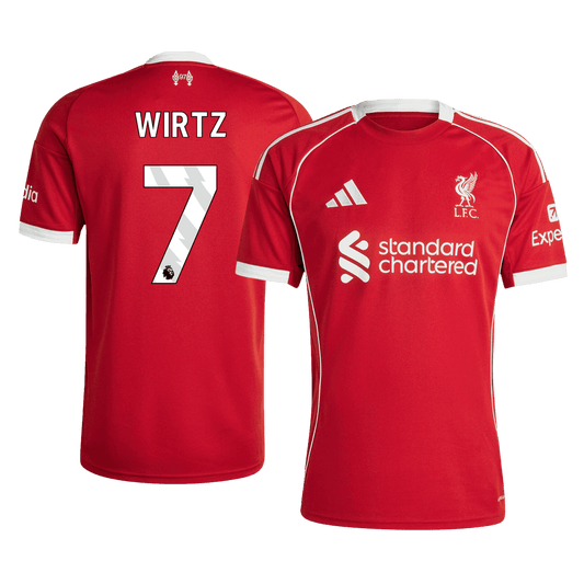 Liverpool domácí fotbalový dres 2025/26 WIRTZ #7