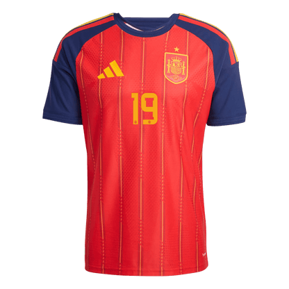 Španělsko domácí dres MS 2026 hráčská verze LAMINE YAMAL #19