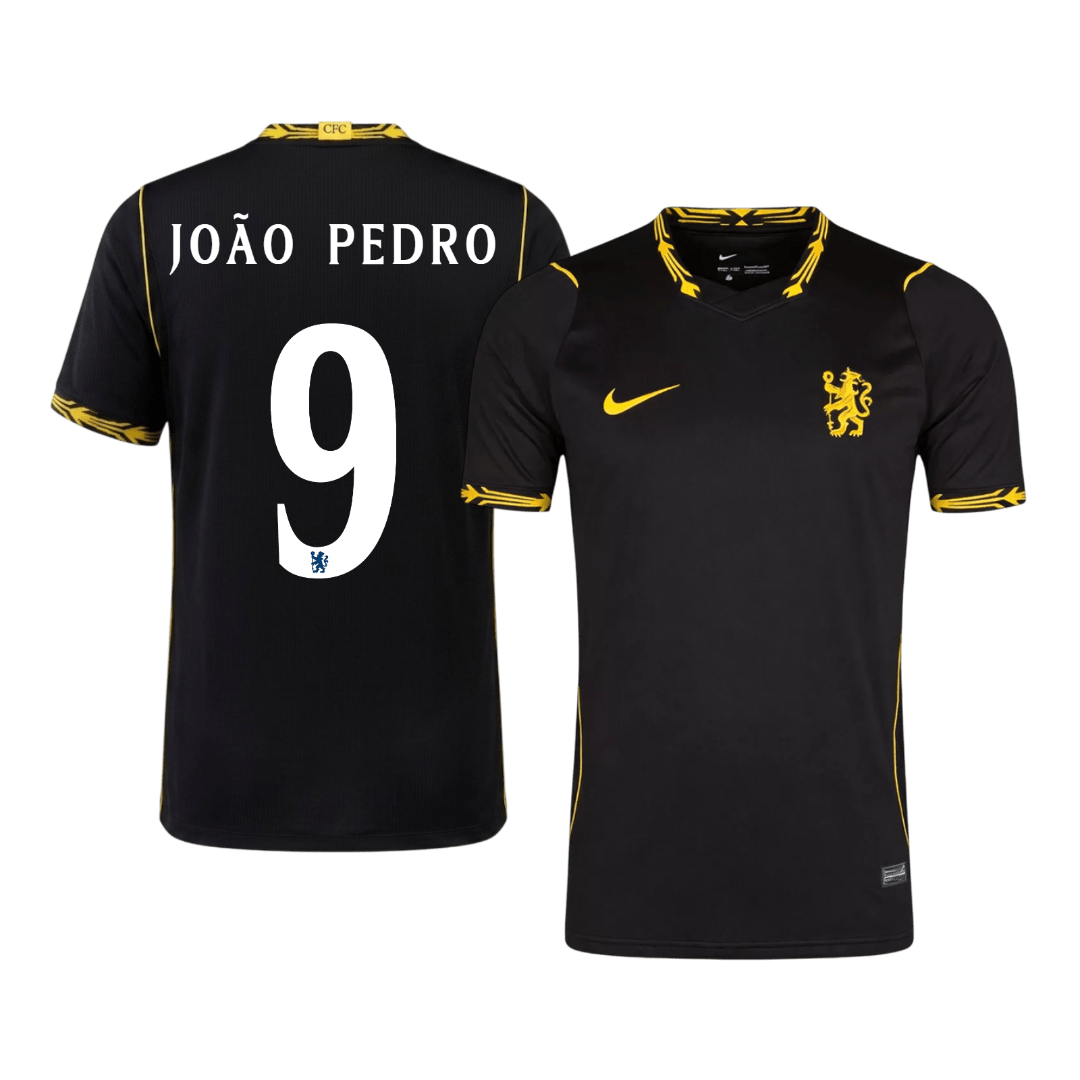 Chelsea venkovní fotbalový dres 2026/27 JOÃO PEDRO #9 UCL