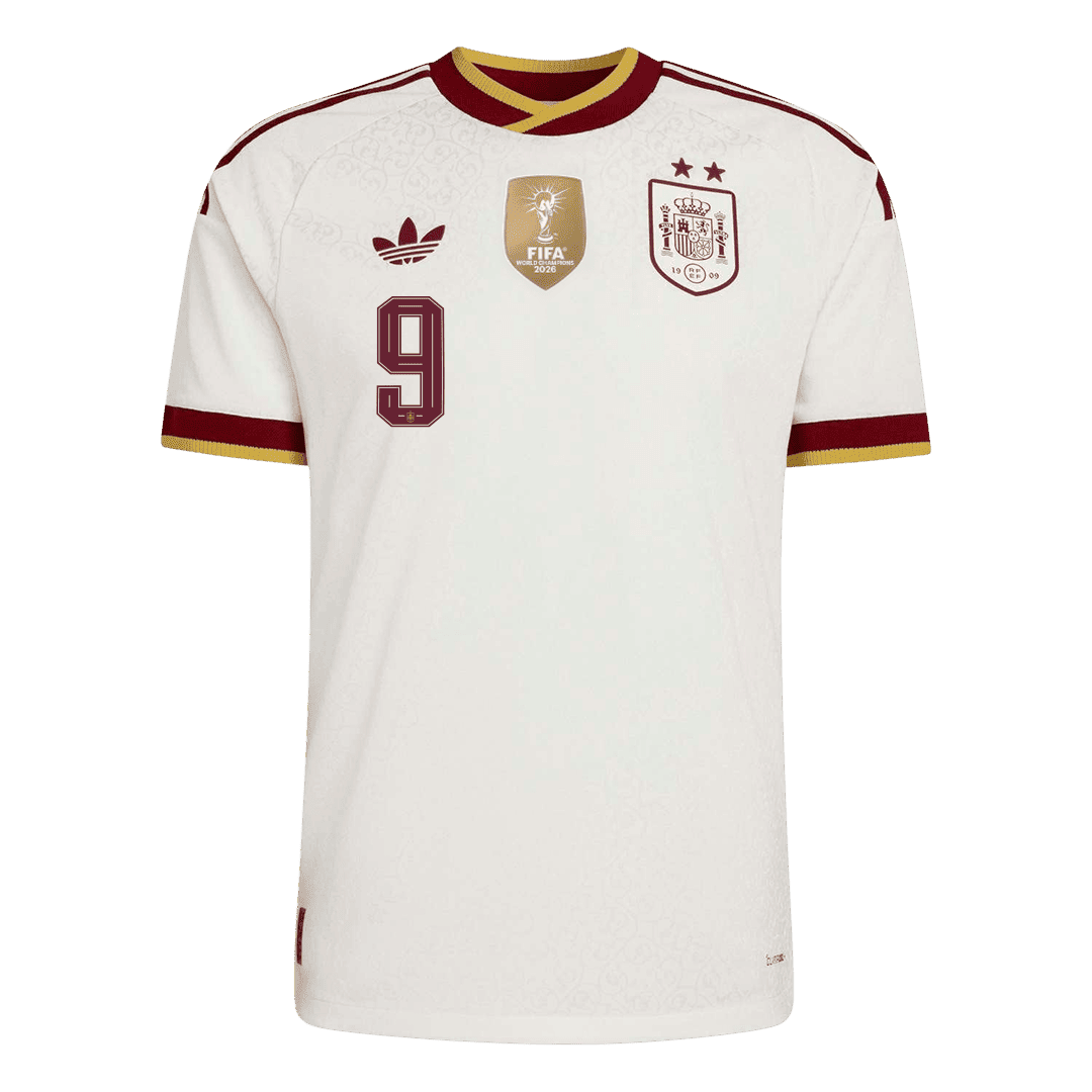 Španělsko venkovní dres MS 2026 hráčská verze GAVI #9
