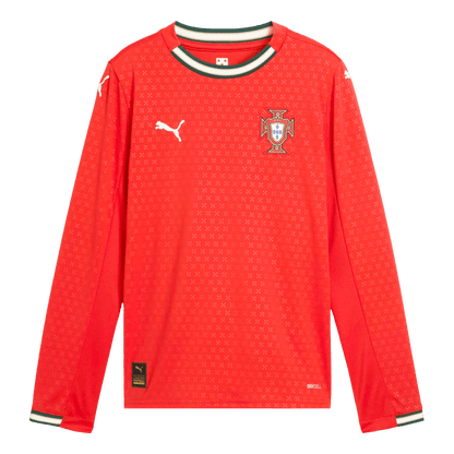 Domácí Fotbalový Dres Portugal Long Sleeve