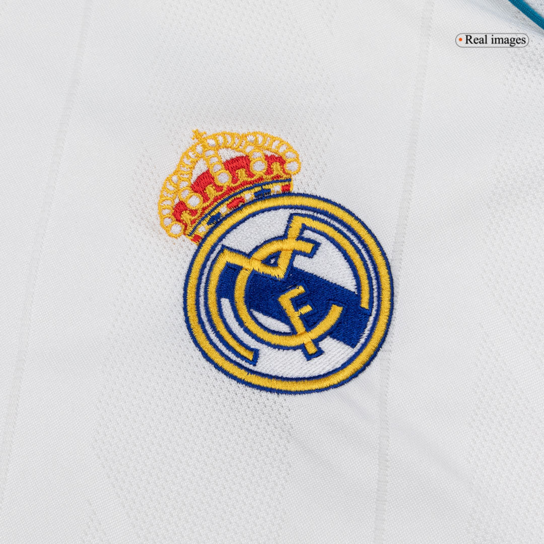Domácí Retro Dres Real Madrid 2017/18 Retro Long Sleeve SERGIO RAMOS #4
