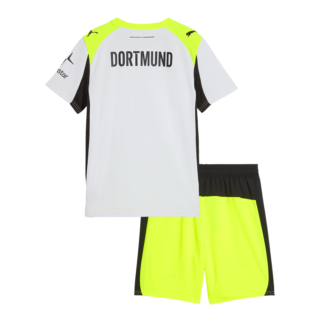 Borussia Dortmund dětská venkovní sada dresu 2025/26