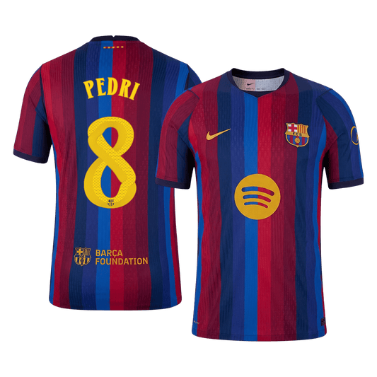 Barcelona domácí dres 2026/27 hráčská verze PEDRI #8 UCL