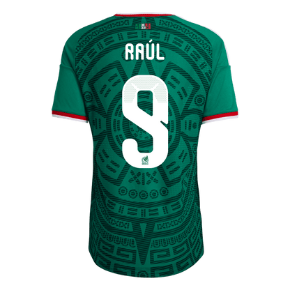 Mexiko Domácí fotbalový dres MS 2026 hráčská verze Raúl #9