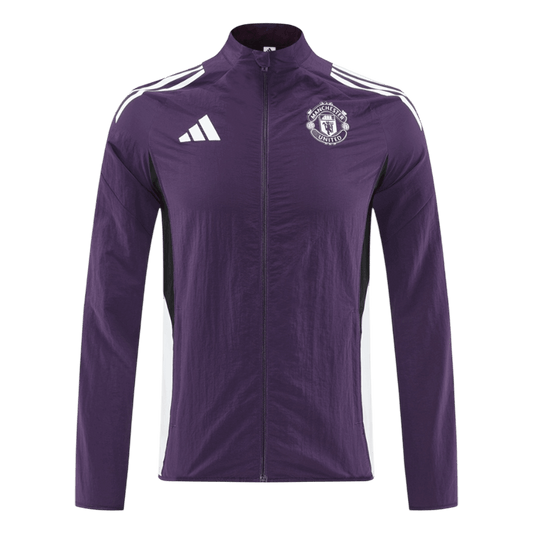 Manchester United větrovka 2025/26 fialová
