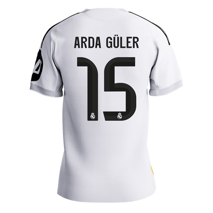 Real Madrid domácí fotbalový dres 2025/26 hráčská verze ARDA GÜLER #15