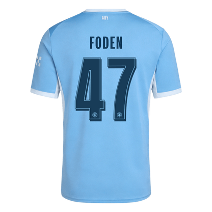 Manchester City domácí fotbalový dres 2026/27 FODEN #47 UCL