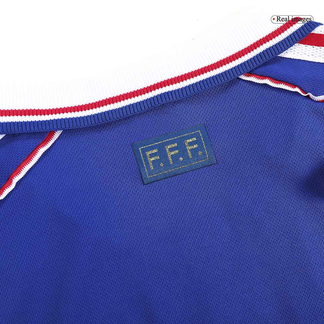 Domácí Retro Dres France MS 1998 ZIDANE #10
