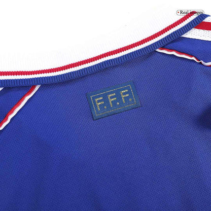 Domácí Retro Dres France MS 1998 ZIDANE #10