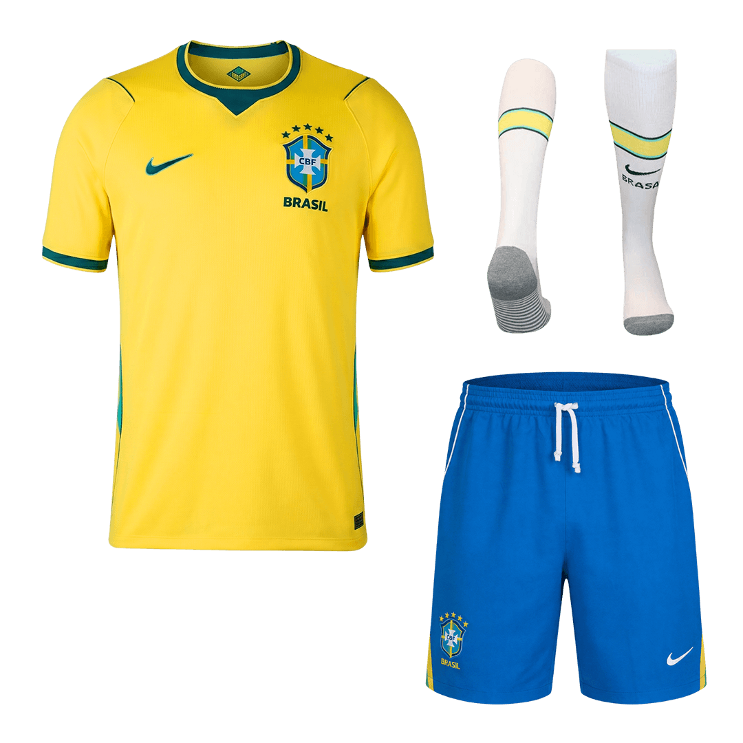 Brazílie domácí kompletní sada MS 2026