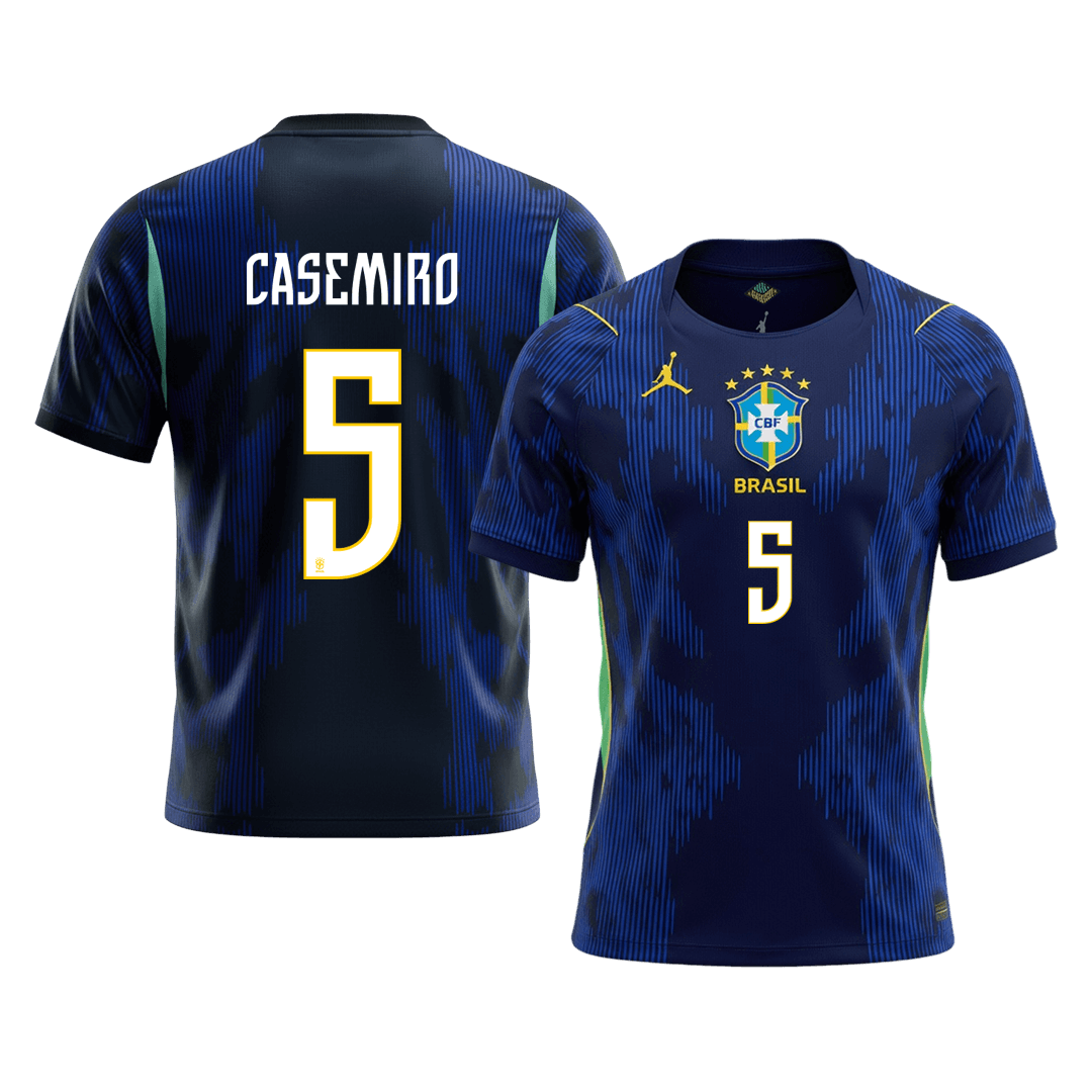 Brazílie venkovní fotbalový dres MS 2026 CASEMIRO #5
