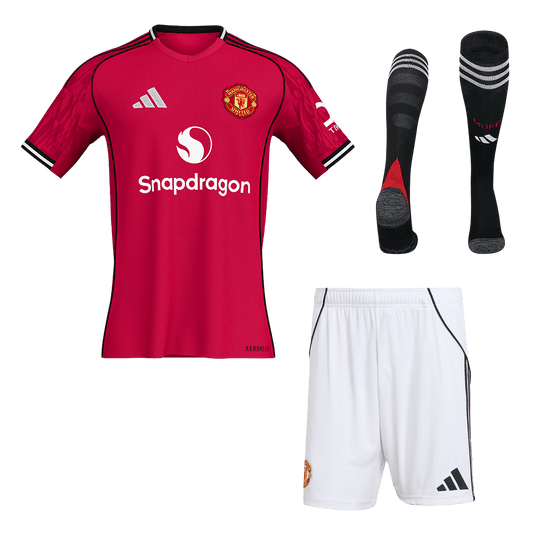 Manchester United domácí kompletní sada 2025/26