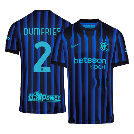 Inter Milán domácí fotbalový dres 2025/26 DUMFRIES #2