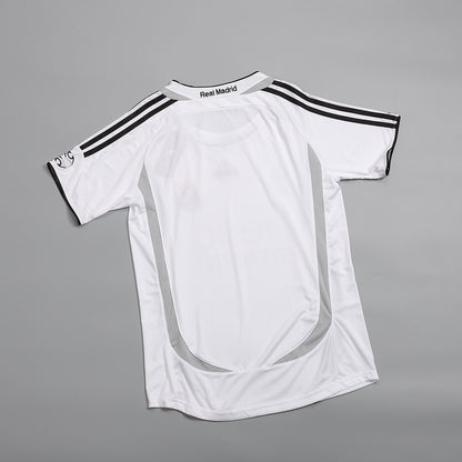 Domácí Retro Dres Real Madrid 2006/07 Retro SERGIO RAMOS #4