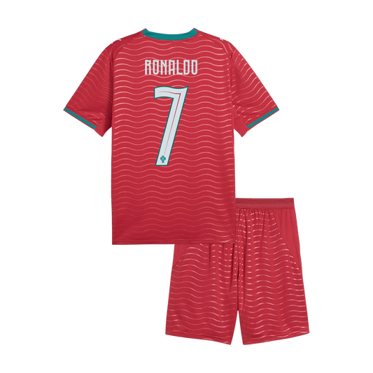 Portugalsko dětská domácí sada dresu MS 2026 RONALDO #7