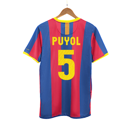 Domácí Retro Dres Barcelona 2010/11 PUYOL #5