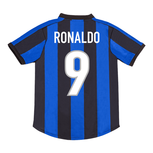 Domácí Retro Dres Inter Milan 1999/00 RONALDO #9