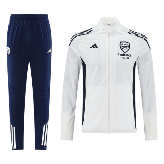 Arsenal větrovková souprava 2025/26 bílá