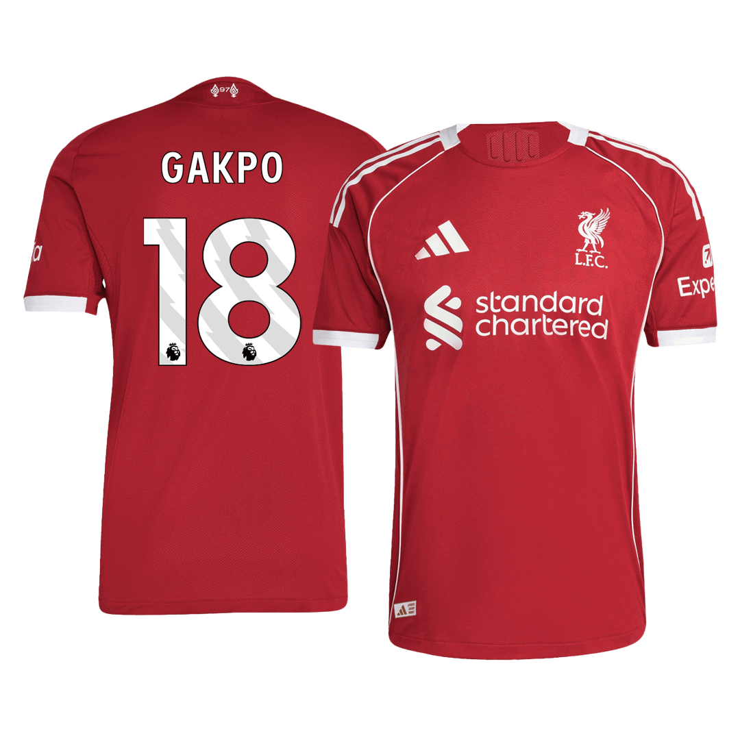 Liverpool domácí dres 2025/26 hráčská verze GAKPO #18