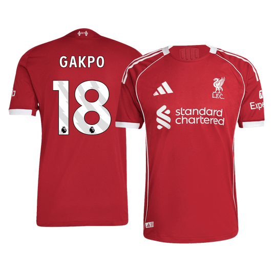 Liverpool domácí dres 2025/26 hráčská verze GAKPO #18