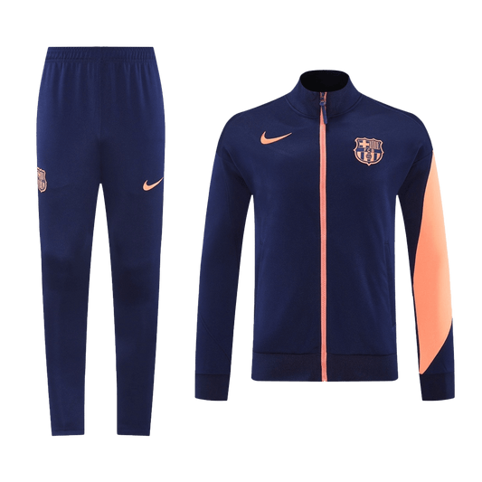 Barcelona sada bundy 2025/26 námořnická modrá & oranžová