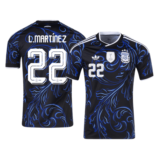 Argentina venkovní fotbalový dres MS 2026 L. MARTÍNEZ #22