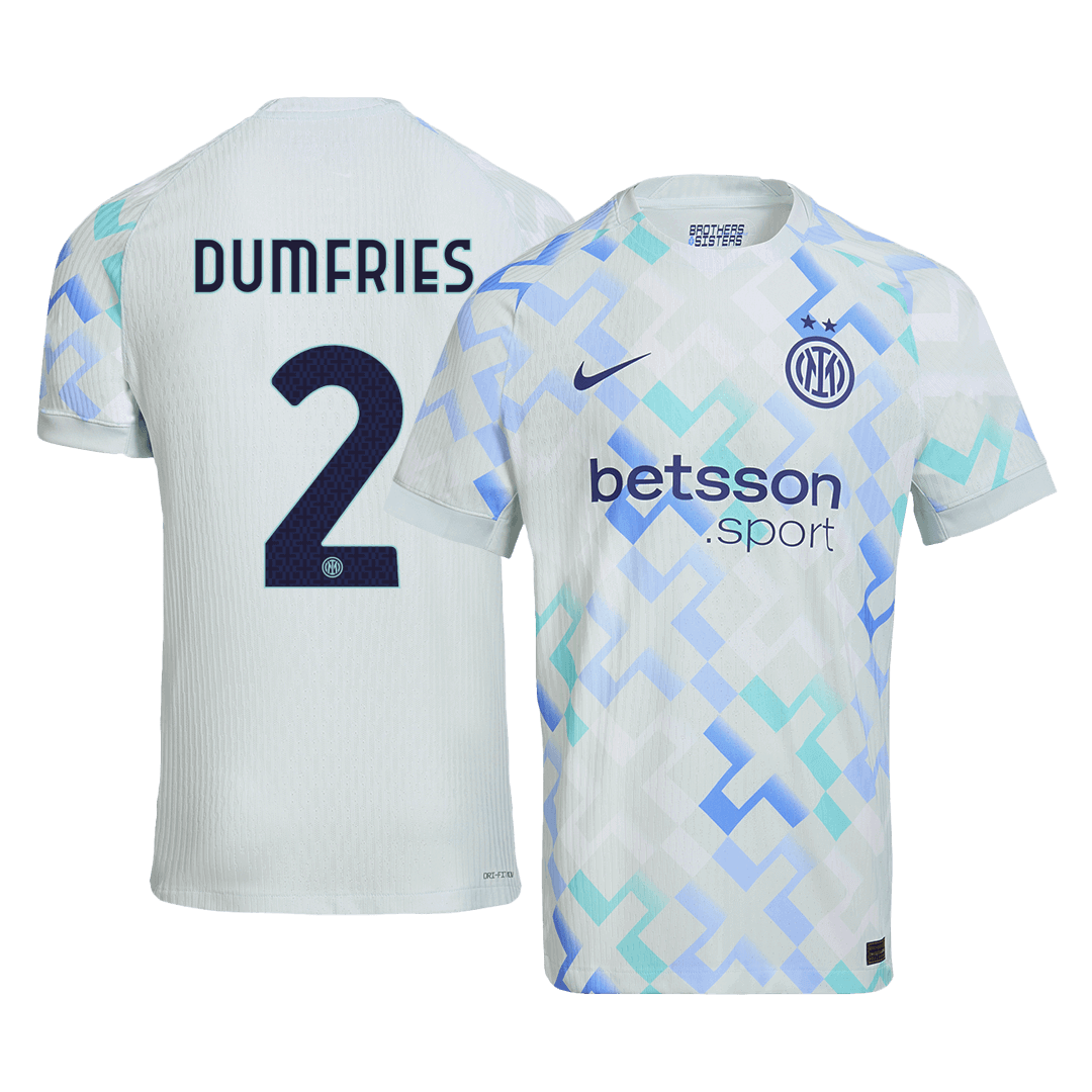 Inter Milán venkovní dres 2025/26 hráčská verze DUMFRIES #2